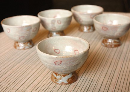 桜文煎茶碗