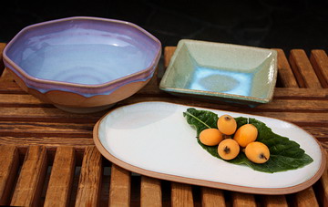 大ぶりの器たち